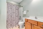 Private Guest Bathroom with Tub/Shower Combo 